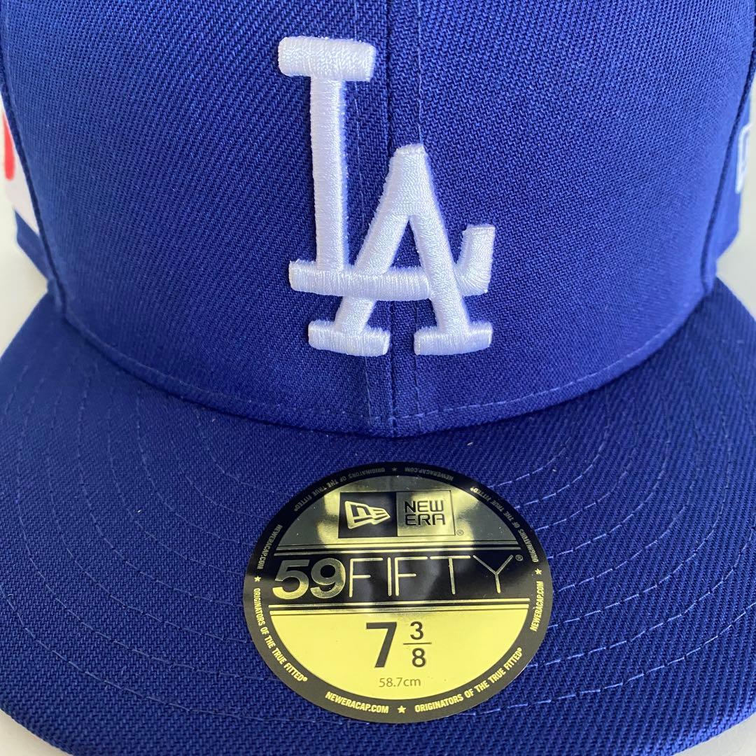 ドジャース ニューエラ ツバ裏ブラック キャップ New Era Cap 3/8