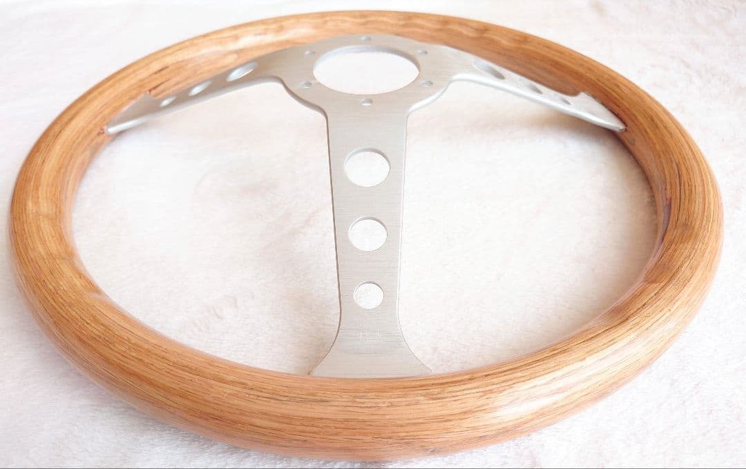 未使用 TIYPEOR ウッドステアリング 15インチ 社外