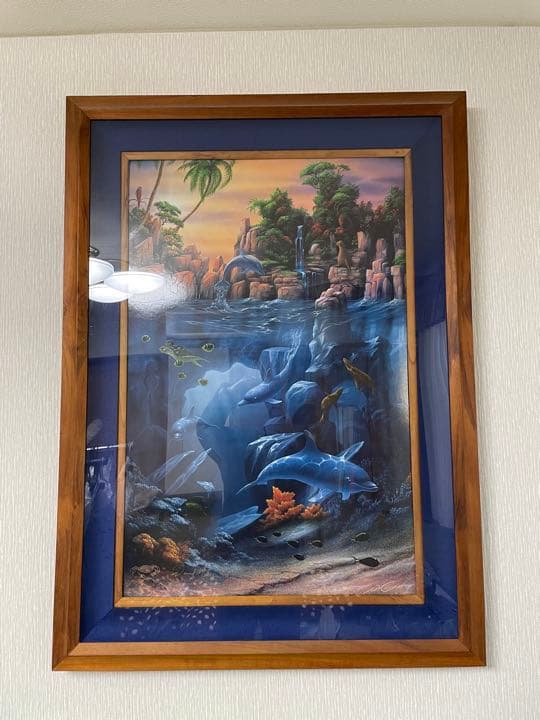 David Millerの海底のイルカの作品