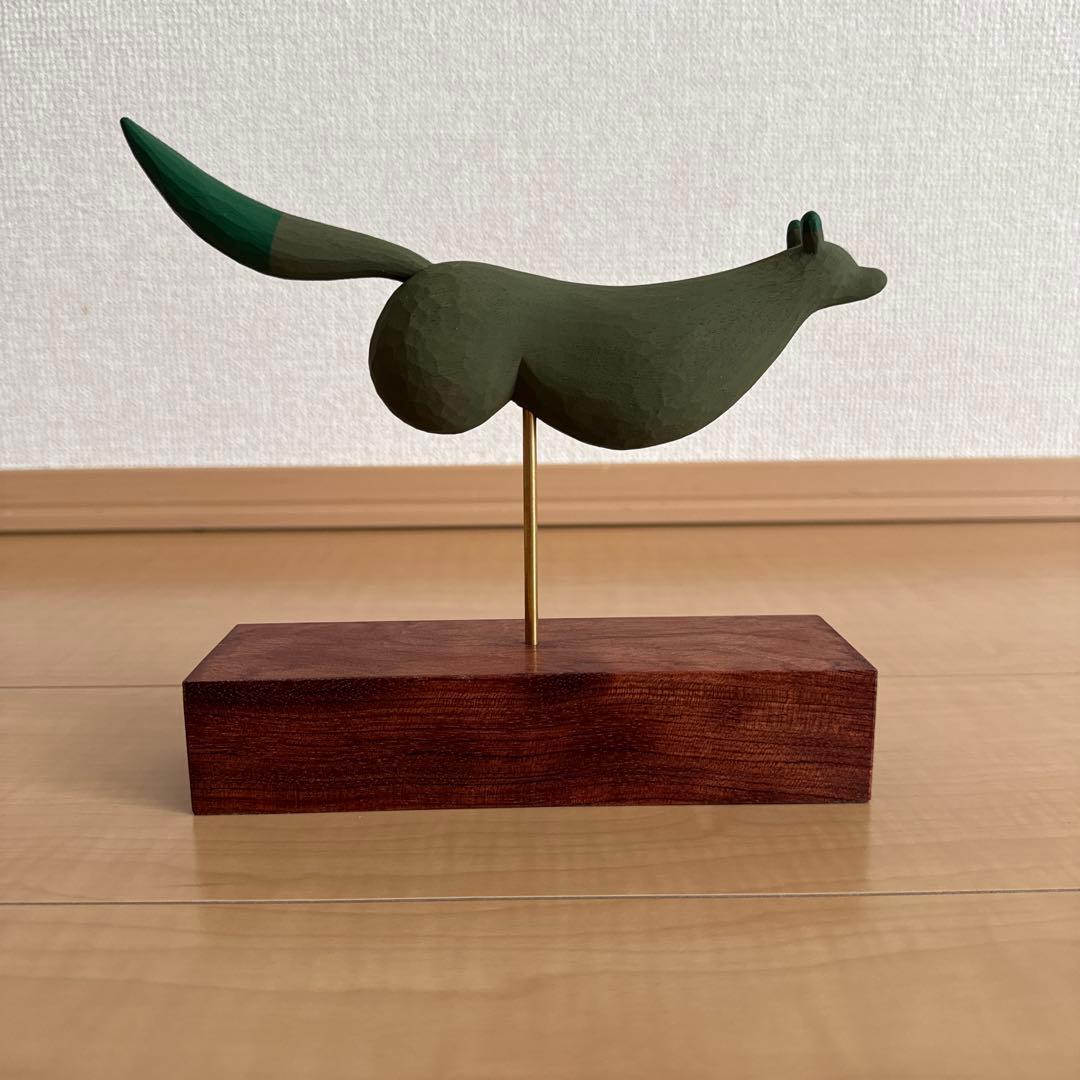 苔むす木工　オブジェ