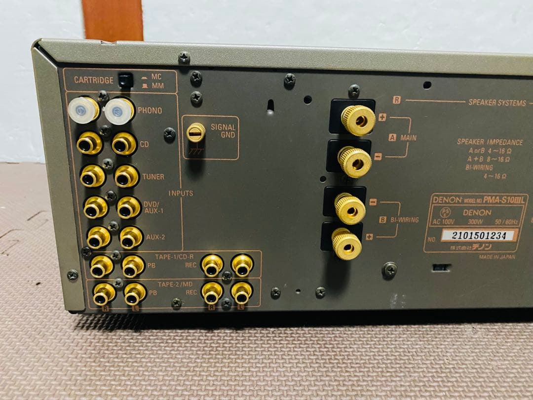 DENON PMA-S10III L アンプ ,良い品、動作確認済み。