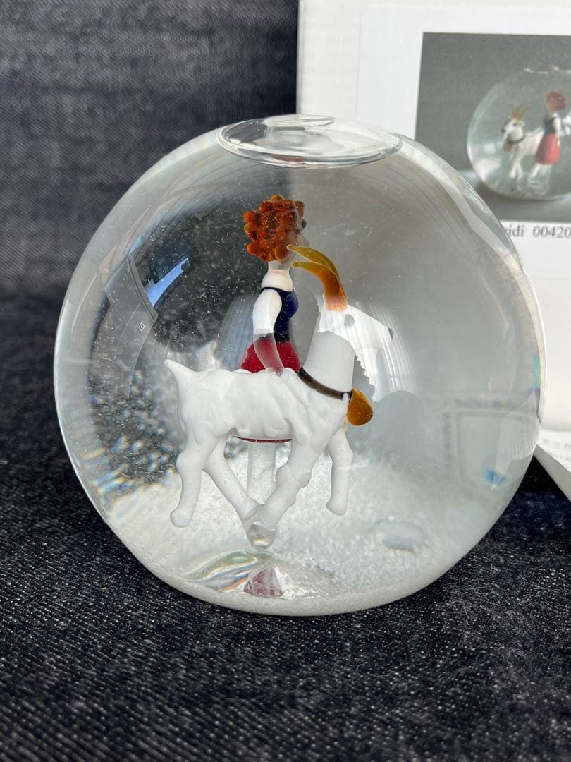 スノードーム　Glas&Licht ハイジ グラスアンドリヒト　dome