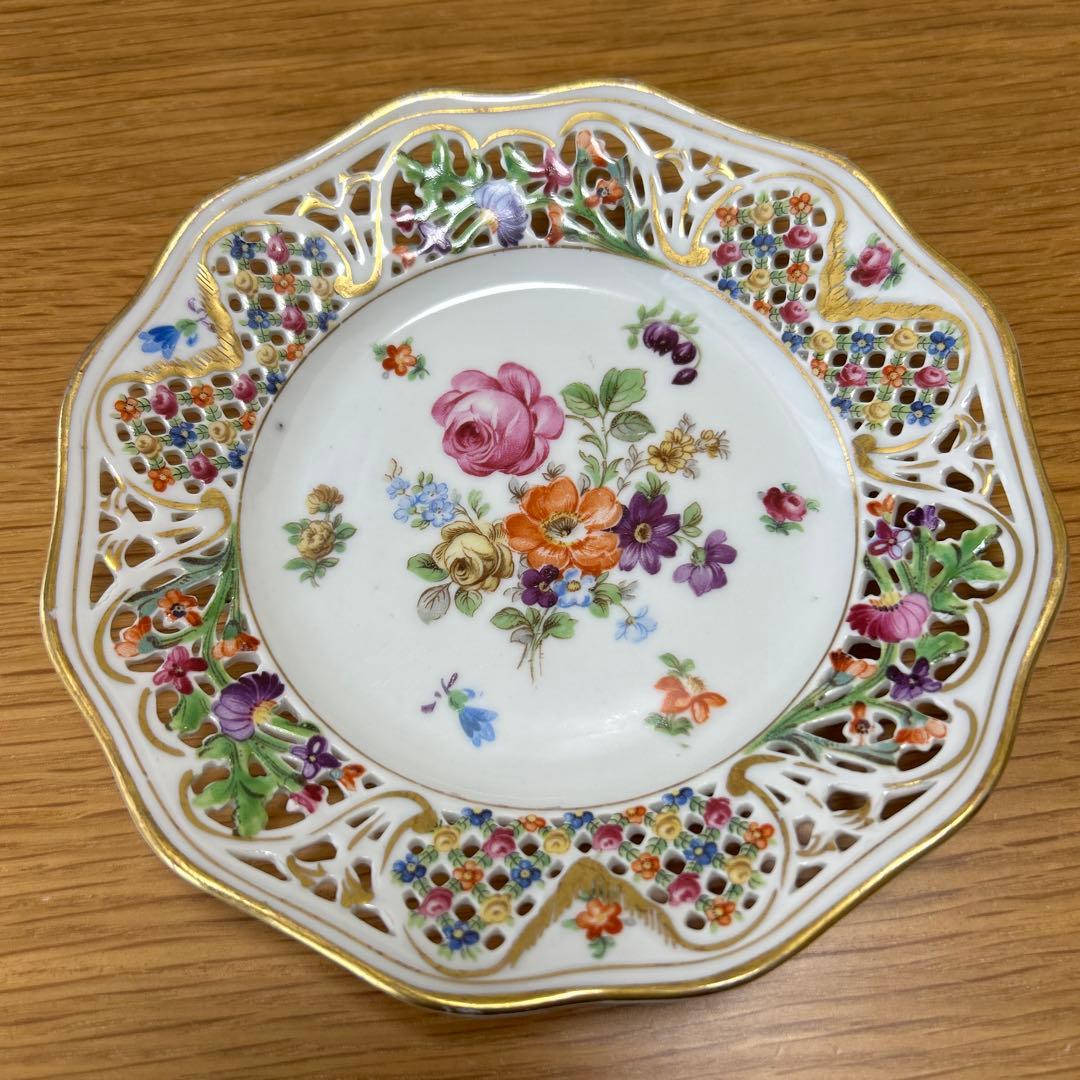 大セール❗️シューマン　ババリア　透かし飾り皿