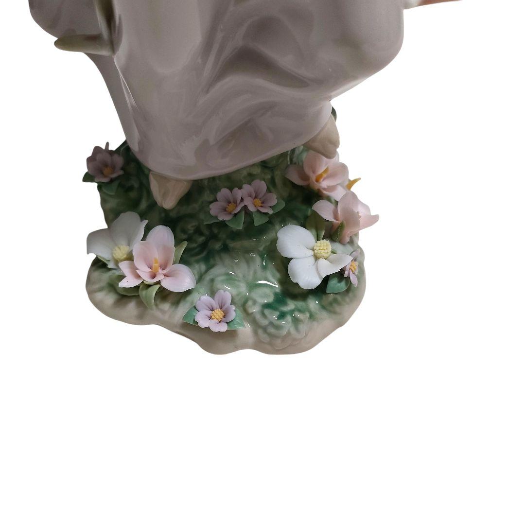 LLADRÓ リヤドロ ♯6875 蝶の妖精 フィギュリン 花 インテリア