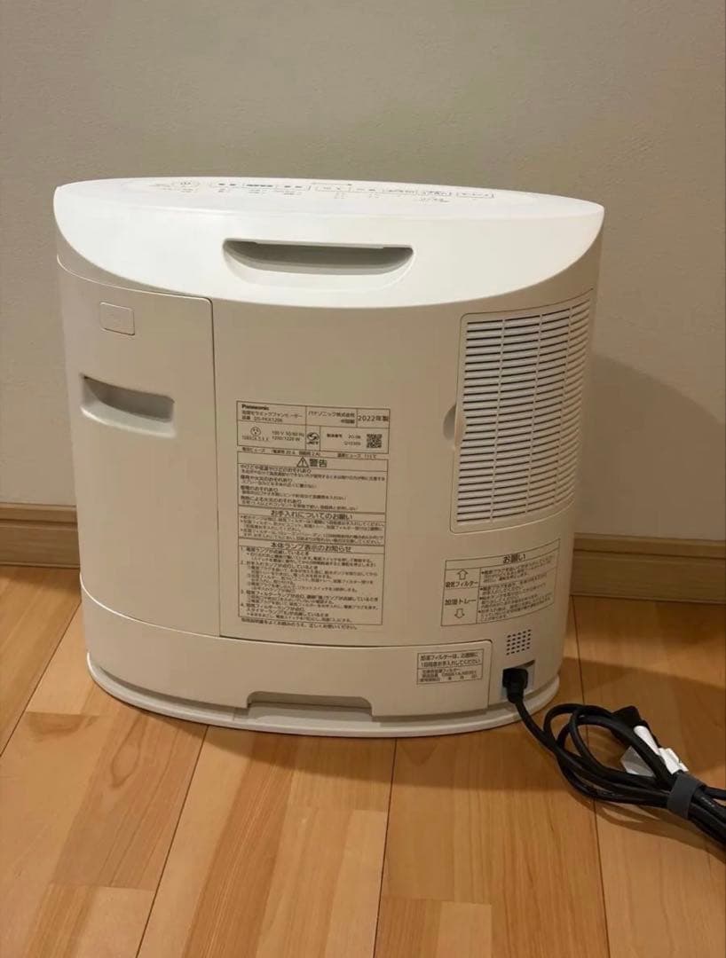 Panasonic セラミックファンヒーター DS-FKX1206-W