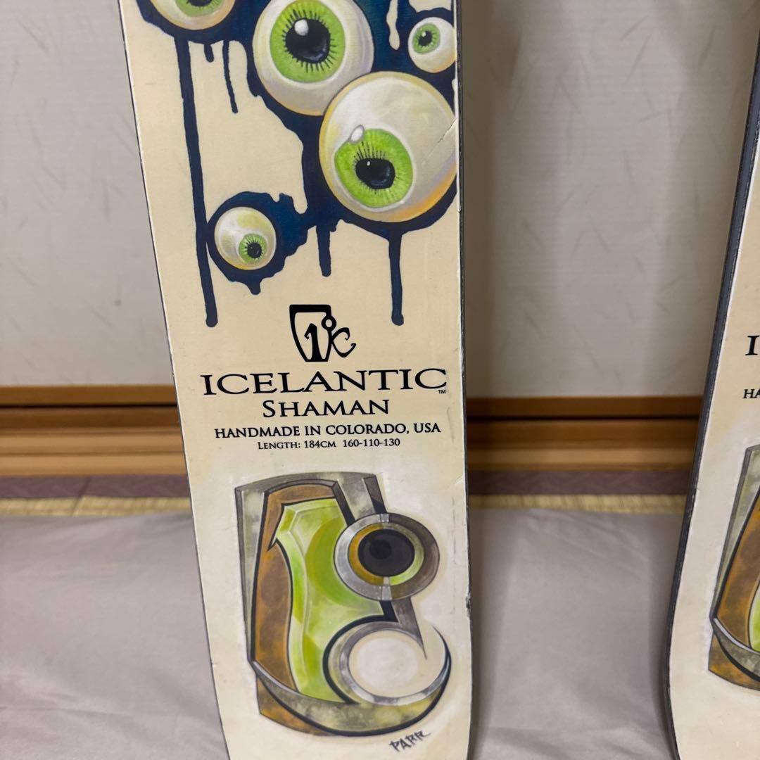 スキー板　ICE LANTIC SHAMAN 184cm