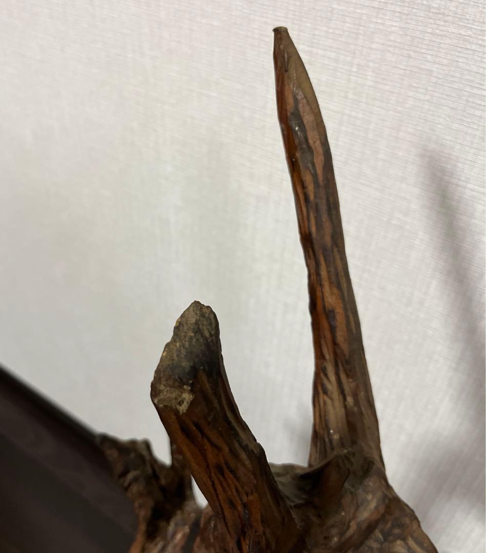 【天然木の置物】　 ＊サイズ（約）：最大幅35cm 、高さ83cm