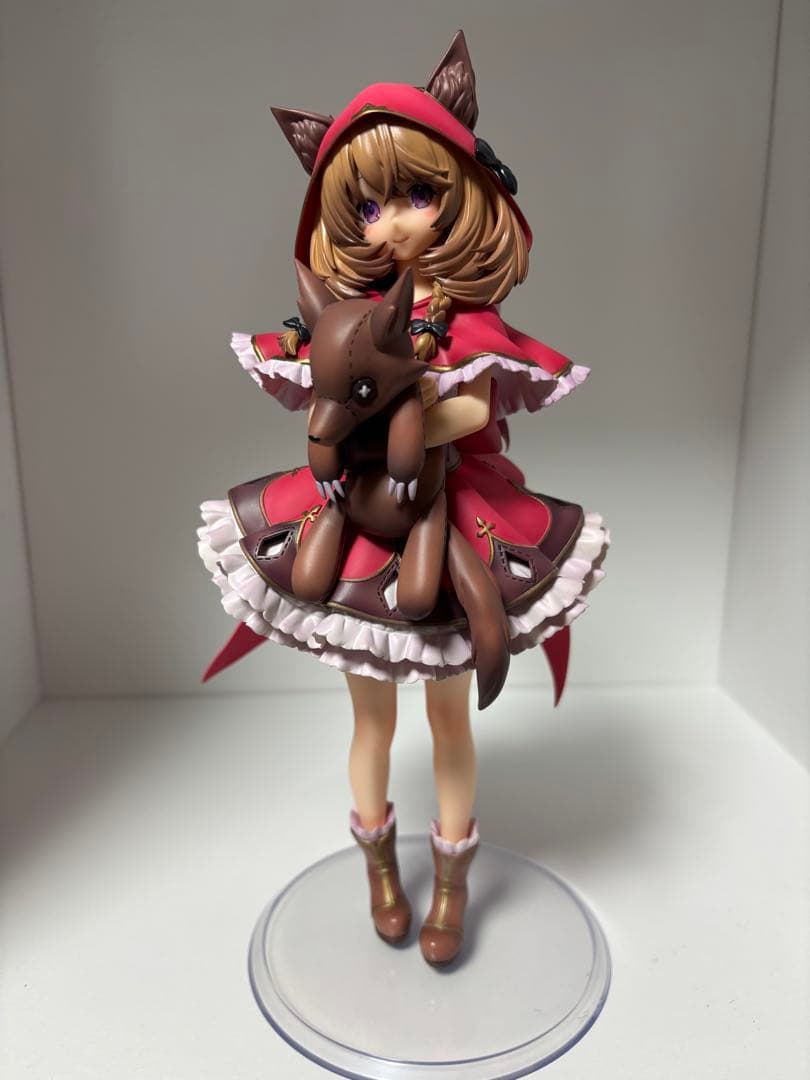 ウィング　おおかみずきんちゃん　フィギュア　しゅがお氏イラスト　オオカミ