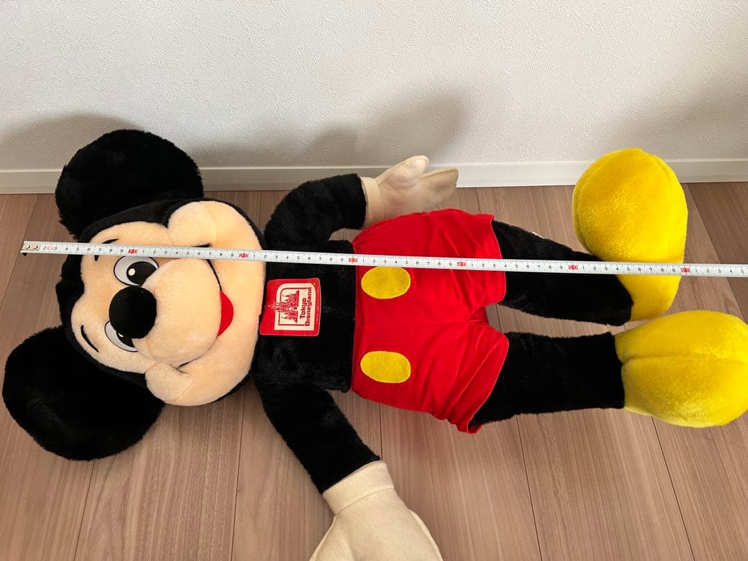 ミッキーマウス ぬいぐるみ 約60cm 東京ディズニーランド 1982年