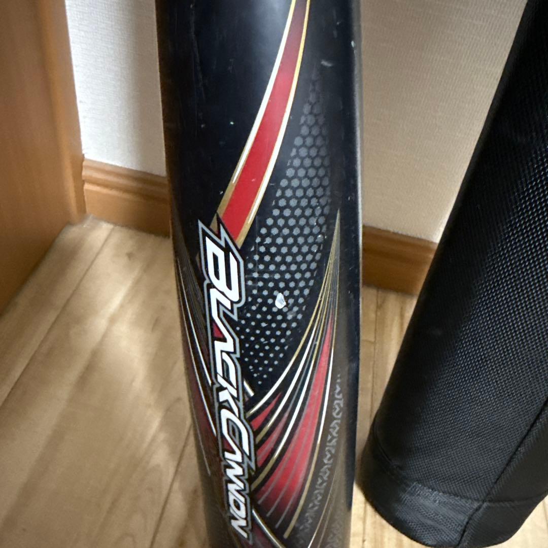 BLACK CANNON 少年軟式用バット 80cm 600g
