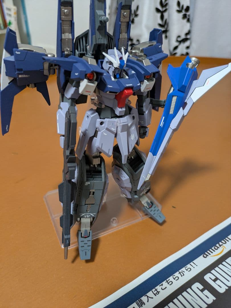 1/144 プラモデル　ライトニングガンダム　塗装済　完成品　改造品