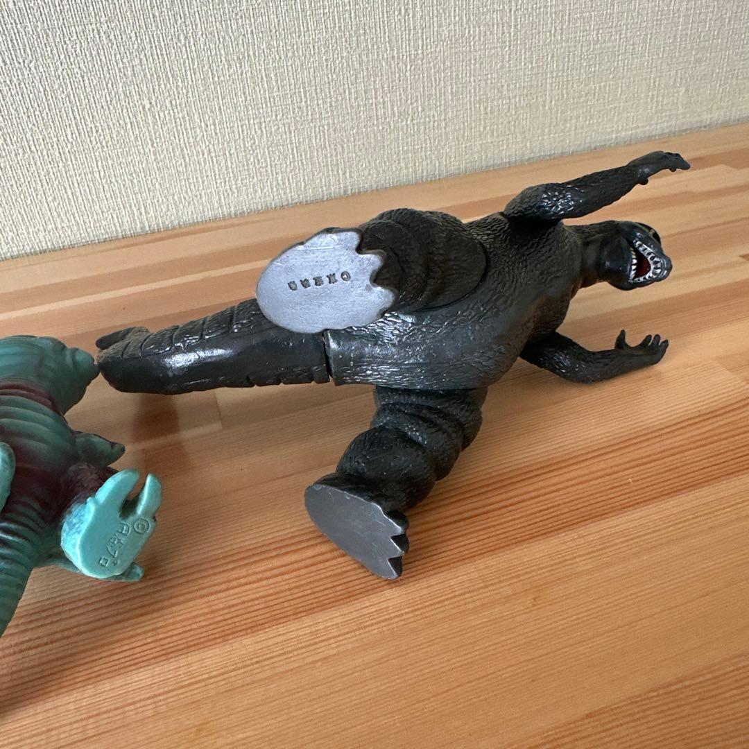 昭和レトロ　当時物　怪獣フィギュア 3体セット