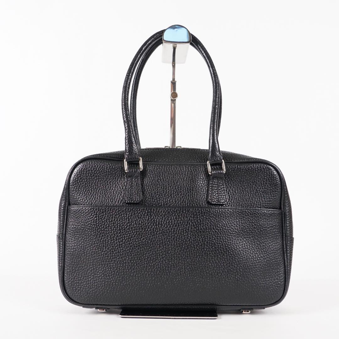 【極美品✨】ADMJ ハンドバッグ レザー ブラック