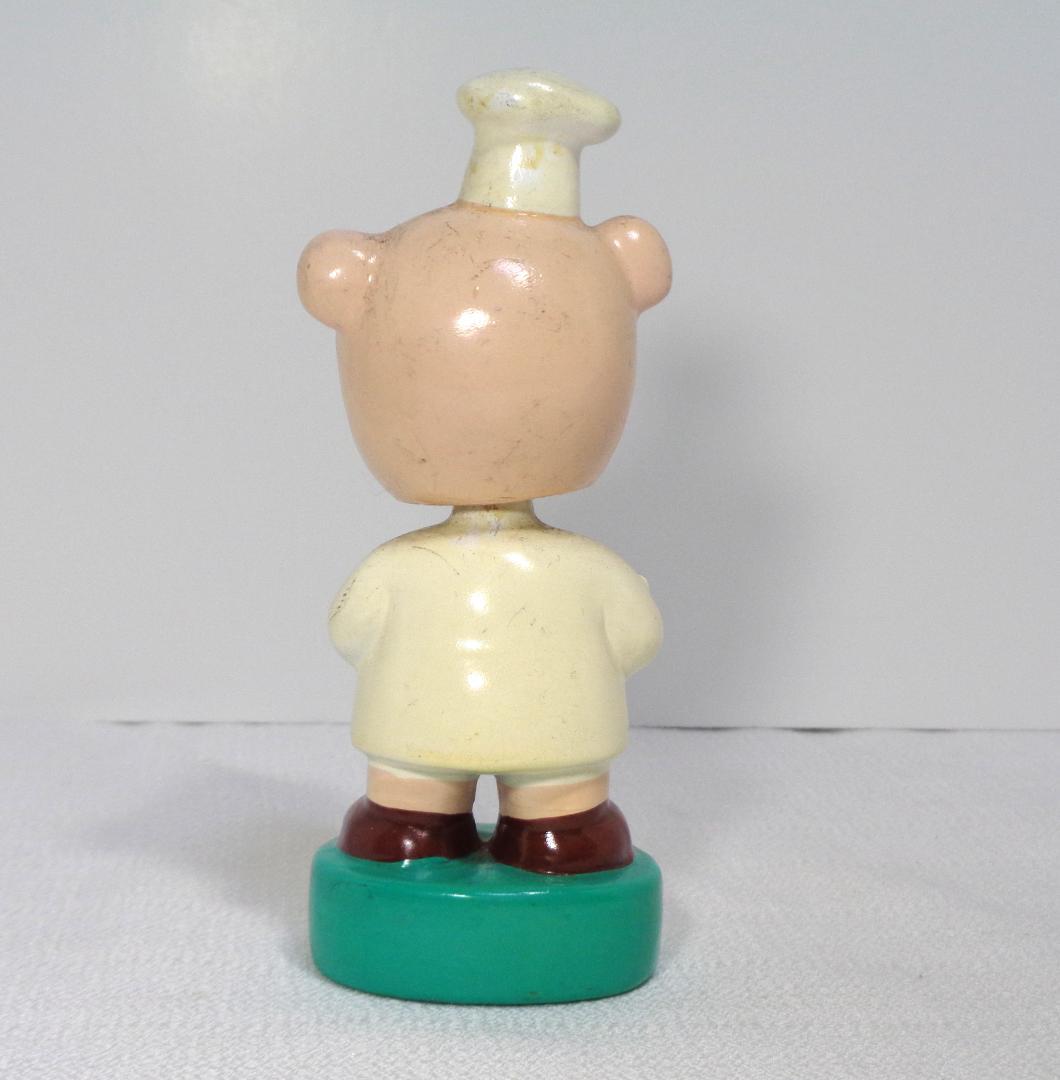 エースコック 首振り人形 POGGY COOK 陶器製