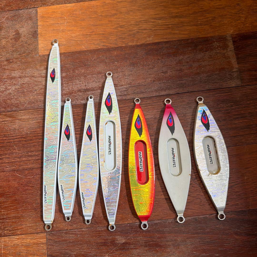 マッドパイレーツ　メタルジグ7個セット