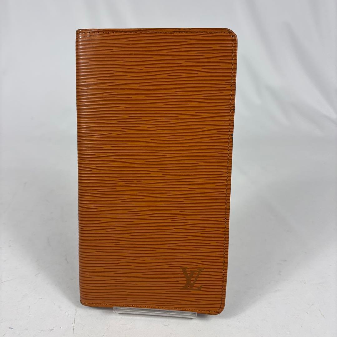 ルイヴィトン エピ ポルトカルト クレディ カードケース 札入れ ブラウン系