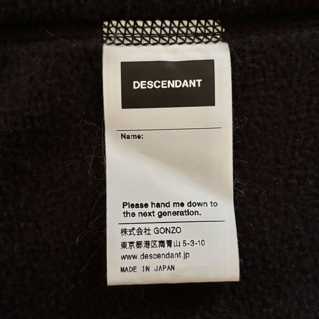 ディセンダント x ロンハーマン カシャロ フリース ブランケット ブラック