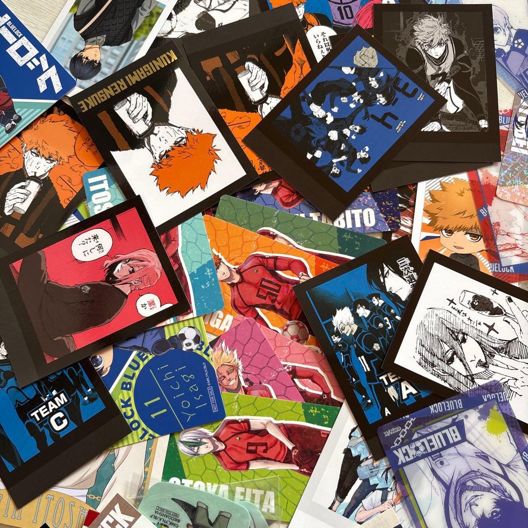 アニメグッズ ブルーロック　紙類　大量　まとめ売り