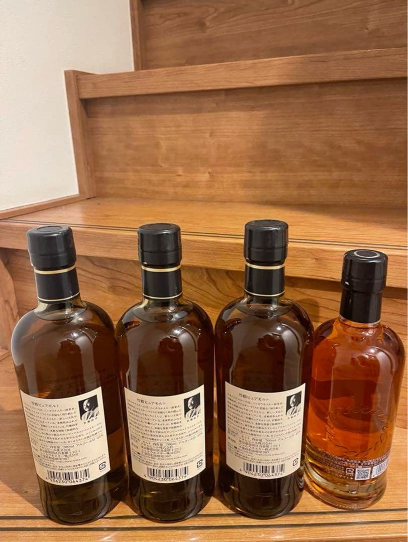 1セット限定　竹鶴ピュアモルト3本箱無し　フロンティア1本