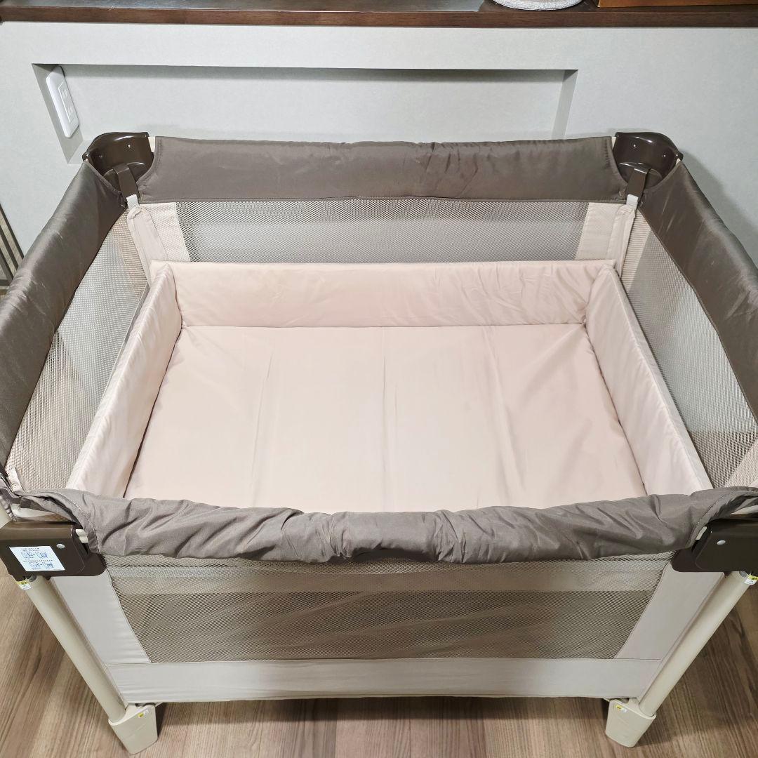 Apricaアップリカ ココネルエアー ベビーベッド ココア