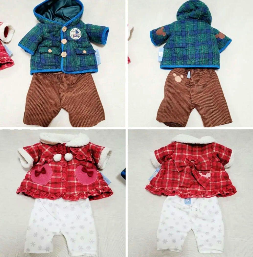 極美品☆2018年ダッフィートゥインクルウィンターぬいぐるみコスチューム公式