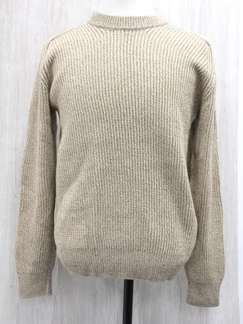 ▲美品 グッチ GUCCI グッチ リブ編 ニットセーター ベージュ Sサイズ