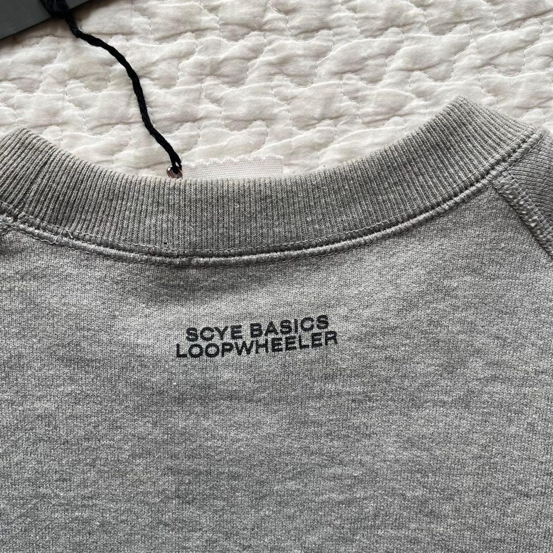 SCYE BASICS×LOOPWHEELER begin別注 サイ柄スウェット