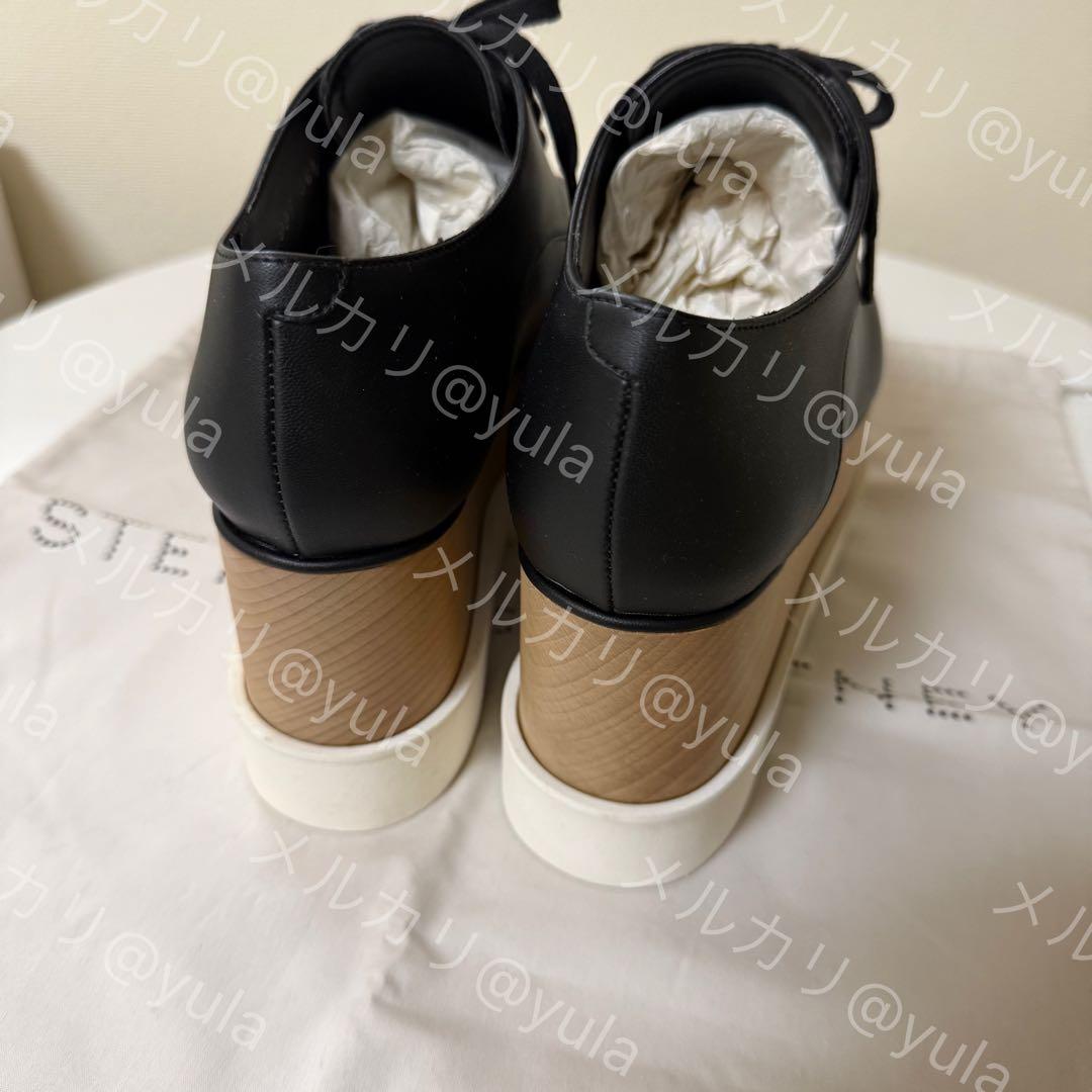 新品未使用 エリス 36 1/2 STELLAMcCARTNEY 黒