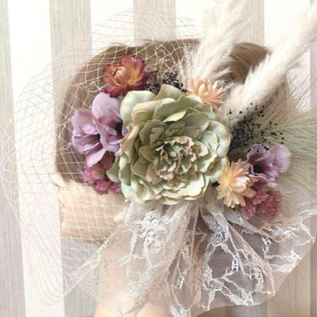 3月中❁︎。様❁︎ 成人式 卒業式 髪飾り ヘッドドレス