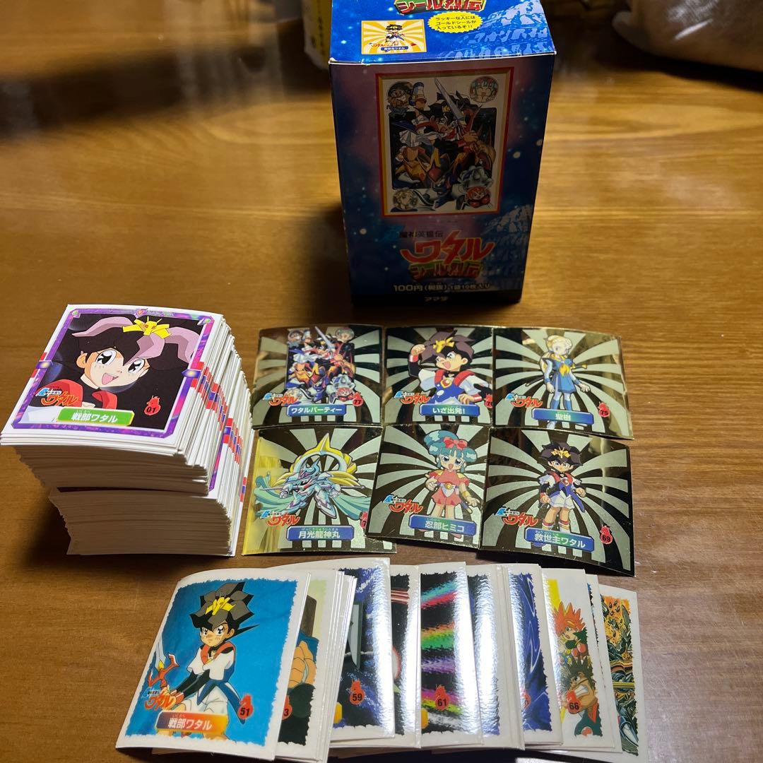 [値下げ中]超魔神英雄伝ワタル シール列伝 300枚