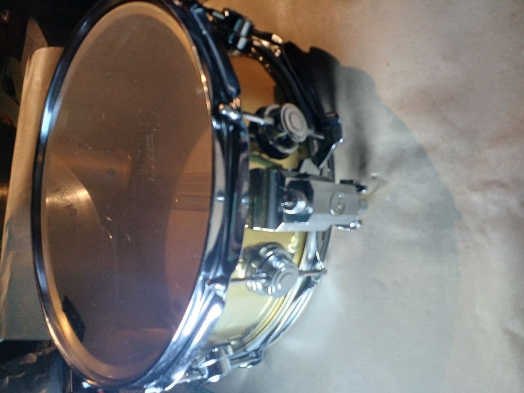 DW　ブロンズスネア　14×5.5 ソフトケース付き