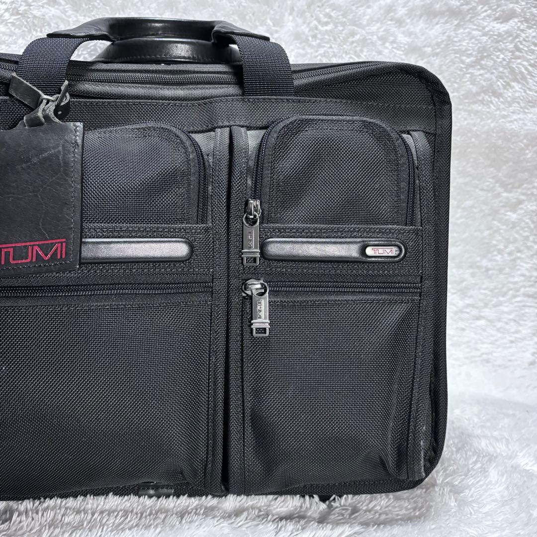 ✨極美品✨ TUMI キャリーバッグ ビジネス 2輪 黒 出張 機内持込