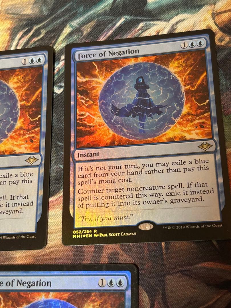 否定の力/英語版/foil/3枚セット/初版