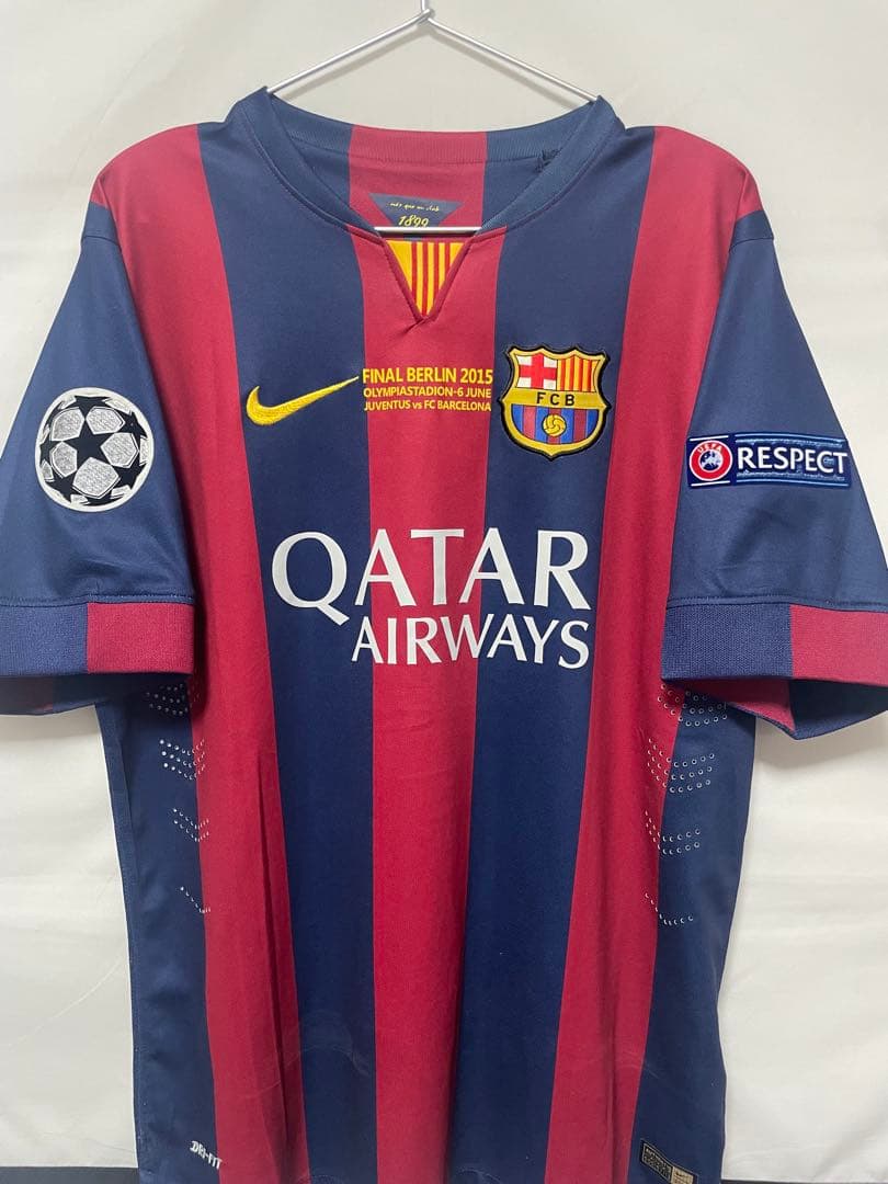 【値下げ可】FCバルセロナ メッシ 14ー15 CL決勝ユニ