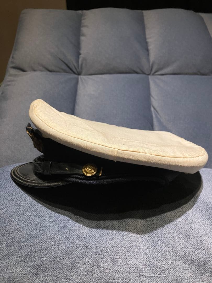 旧日本海軍 将校用 制帽 実物 ヴィンテージ 昭和10年代 サイズ60