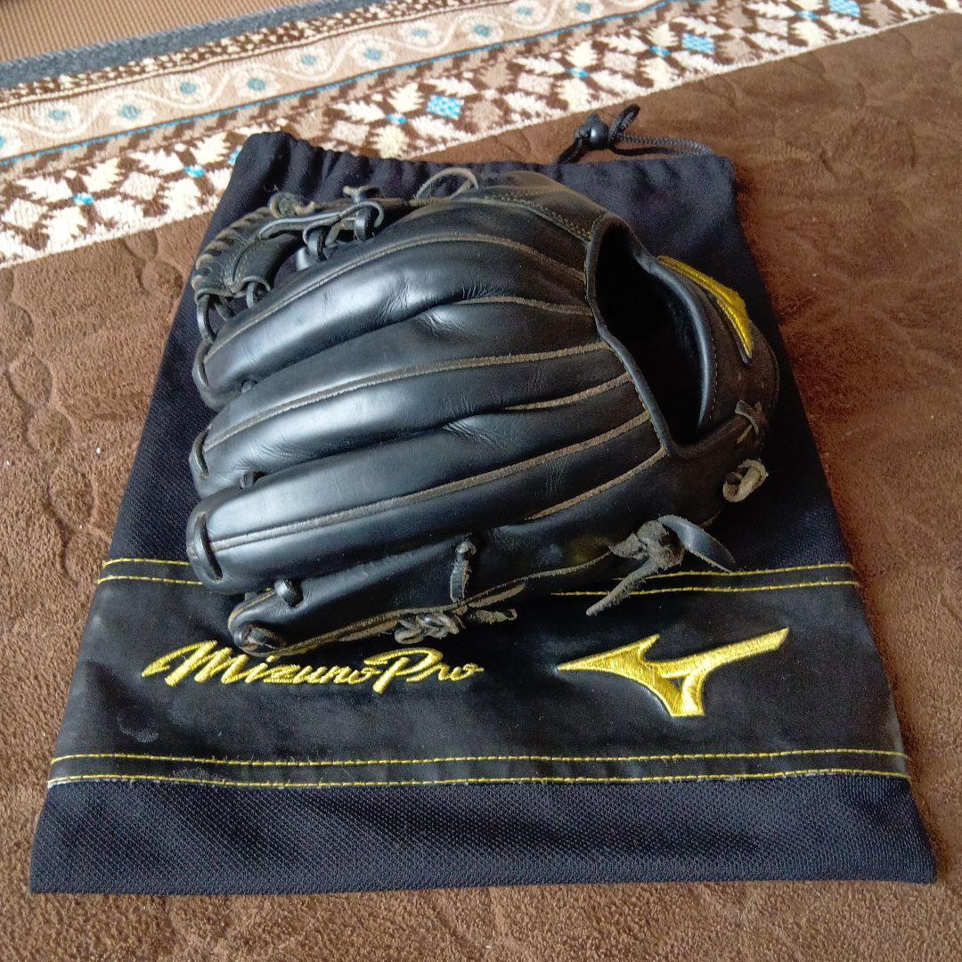MizunoPro 硬式グローブ 黒
