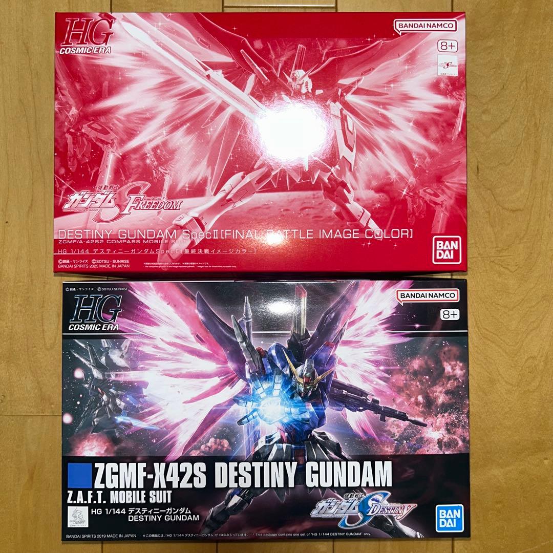 HG デスティニーガンダム2個セット