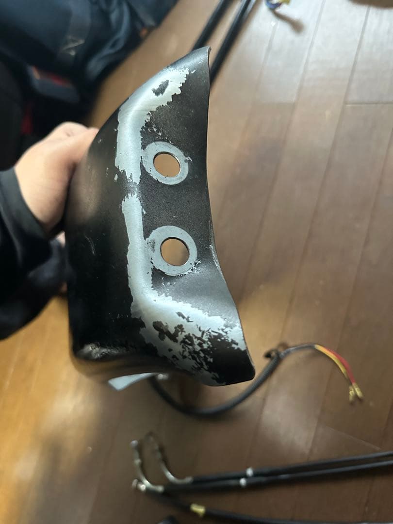 ドラックスター400フラットフェンダー