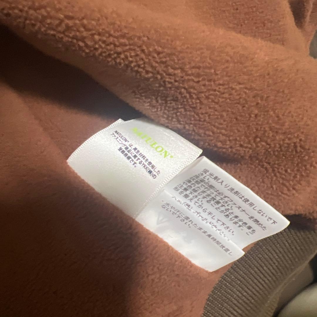 THE NORTH FACE ナイロンフリースジャケット ブラウン