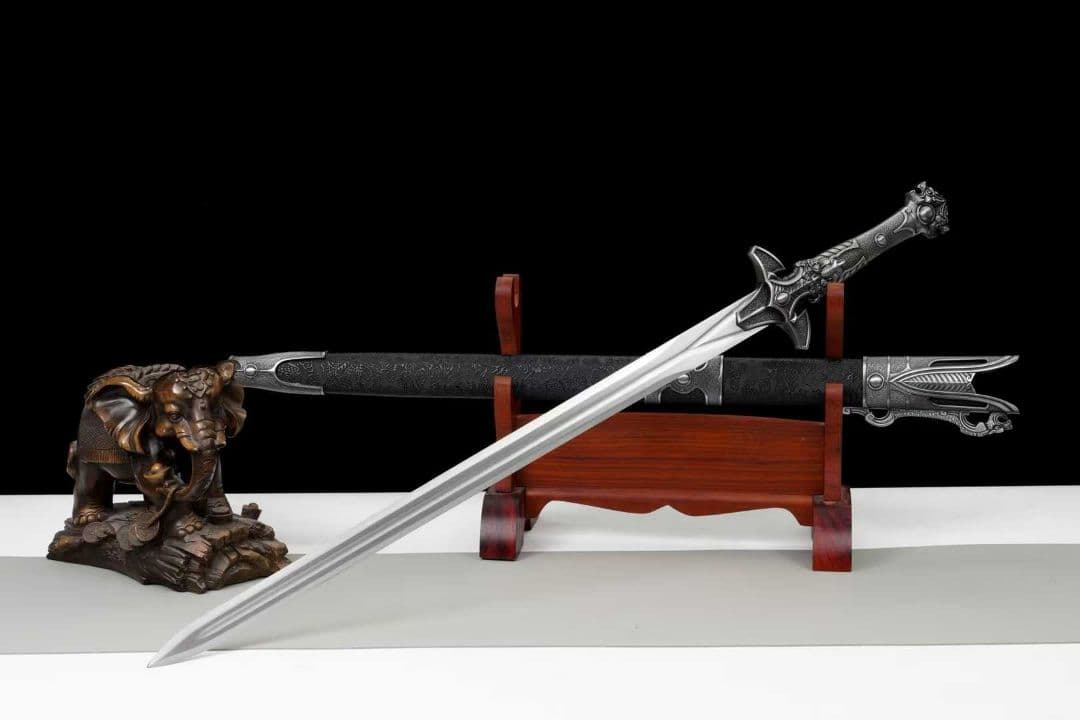 【天玉の剣】古兵器 武具 刀装具 日本刀　模造刀 居合刀 武士道 鑑賞用 美術刀