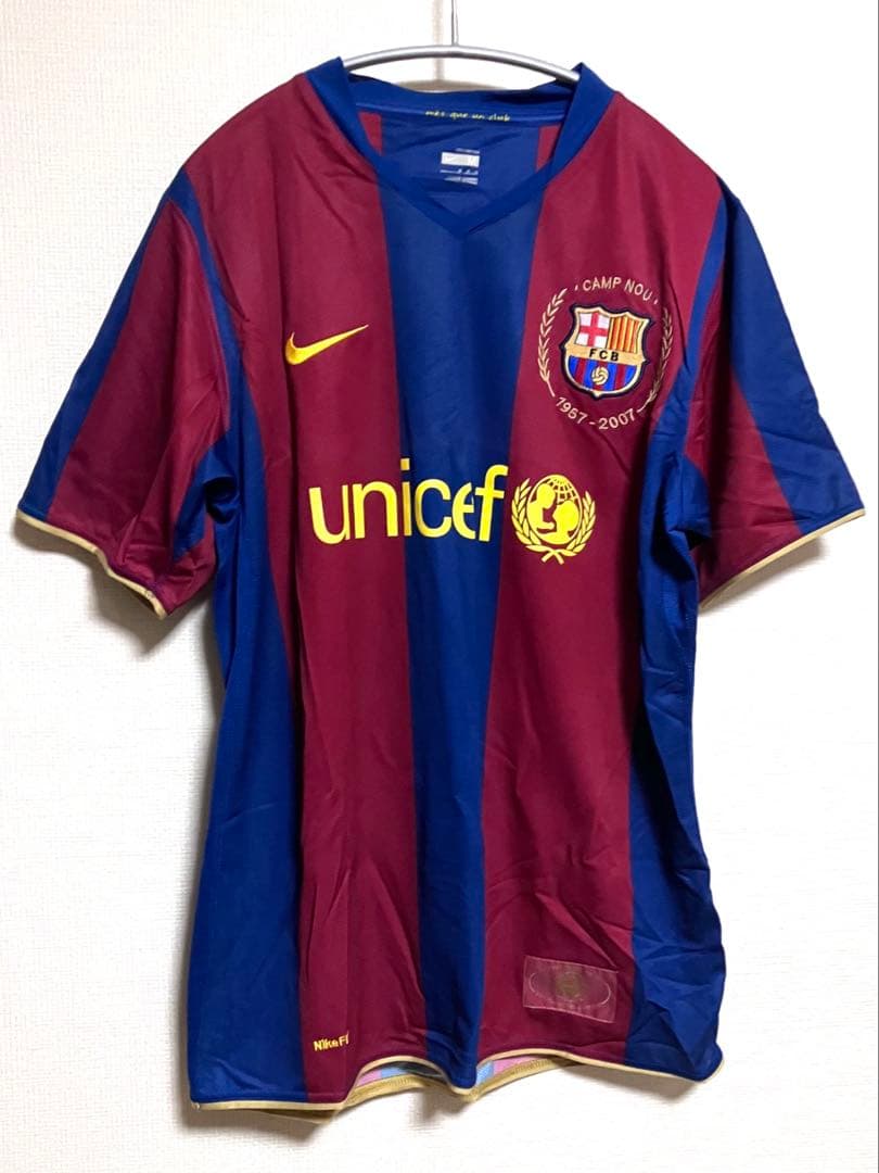 07/08 バルセロナ ユニフォーム カンプ・ノウ50周年記念ユニフォーム