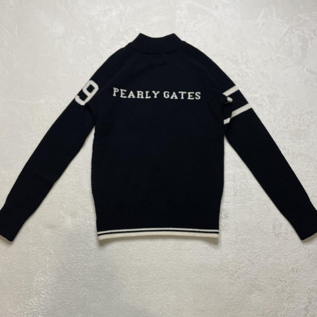 PEARLYGATES 異素材　ジャケット　ウール　ナイロン　ジップ