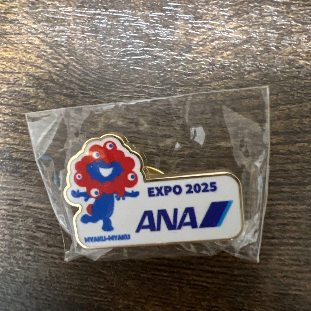 ANA EXPO 2025 ￼ミャクミャク　大阪万博　ピンバッジ　新品　非売品