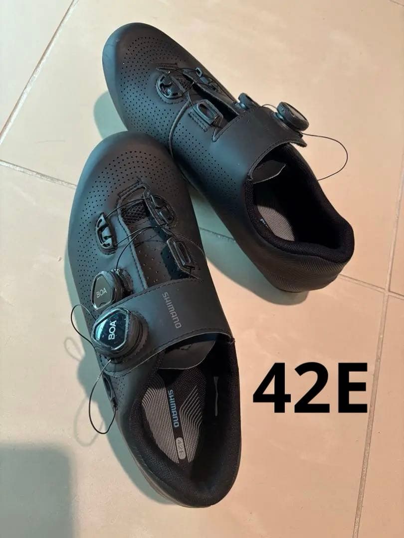 Shimano ブラック ヴィンディングシューズBOAダイヤル