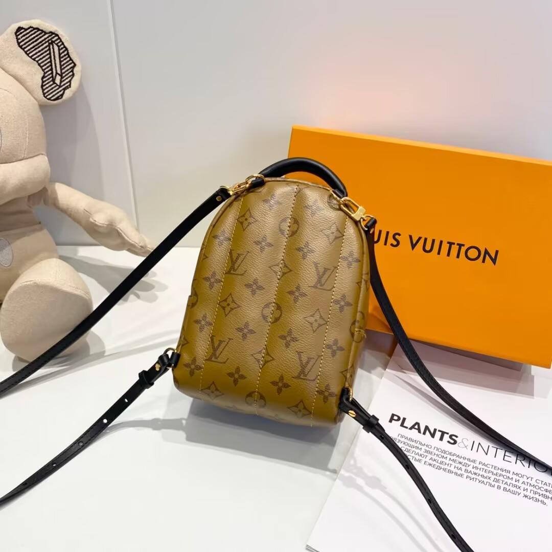 M44872 希少 美品 バックパック ブラウン/ベージュuit