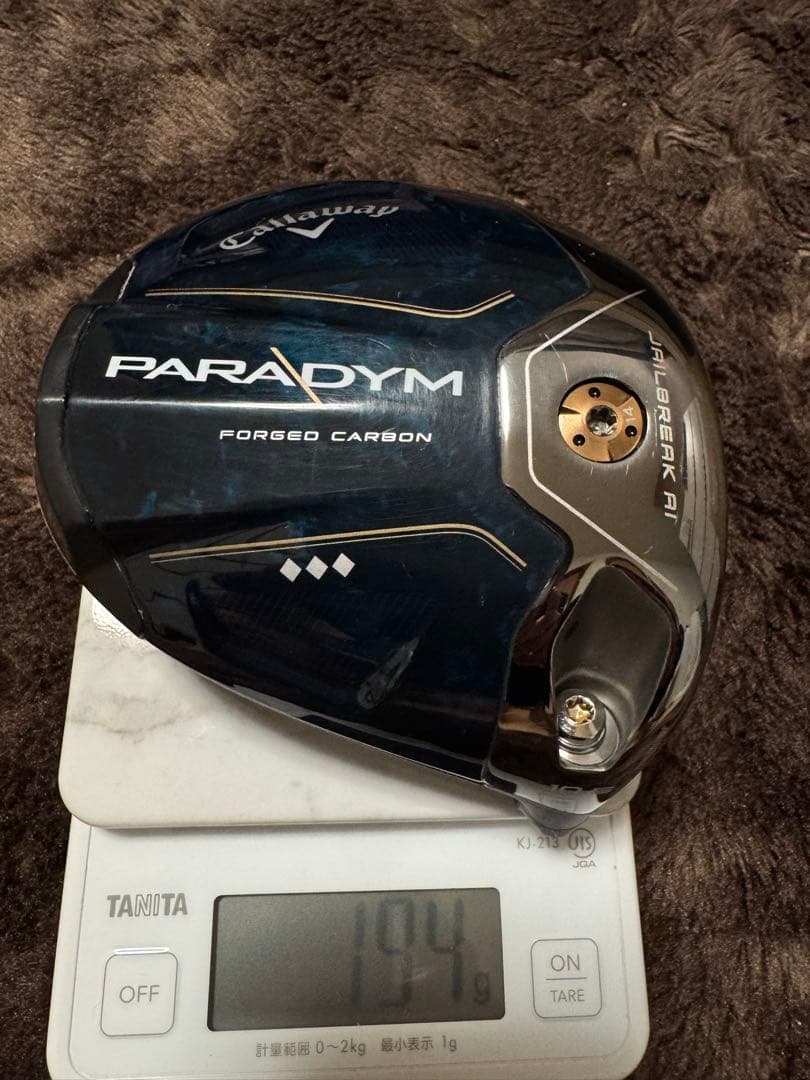 キャロウェイ PARADYM トリプルダイヤ ヘッドのみ パラダイム　10.5