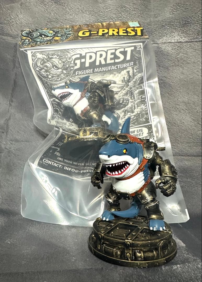 G-PREST フィギュア　SHARK UNIT-01 シャークユニット01