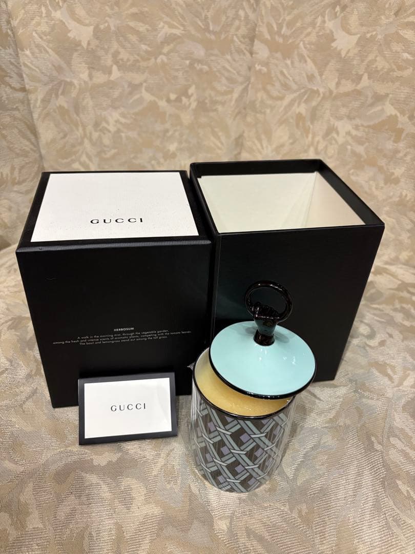 GUCCI グッチ　アロマキャンドル　ハーバリウム　リチャードジノリ