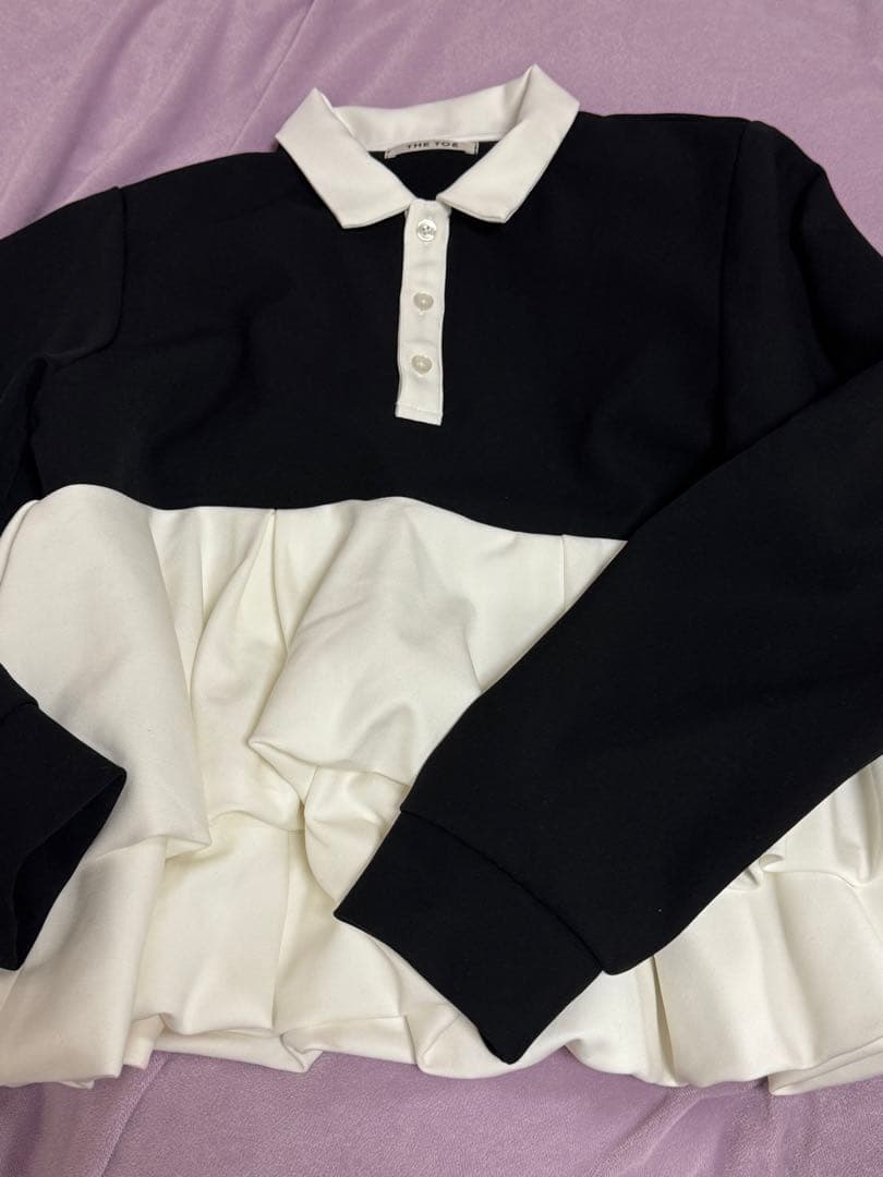 トップス THE TOE Hydra Peplum Tops M