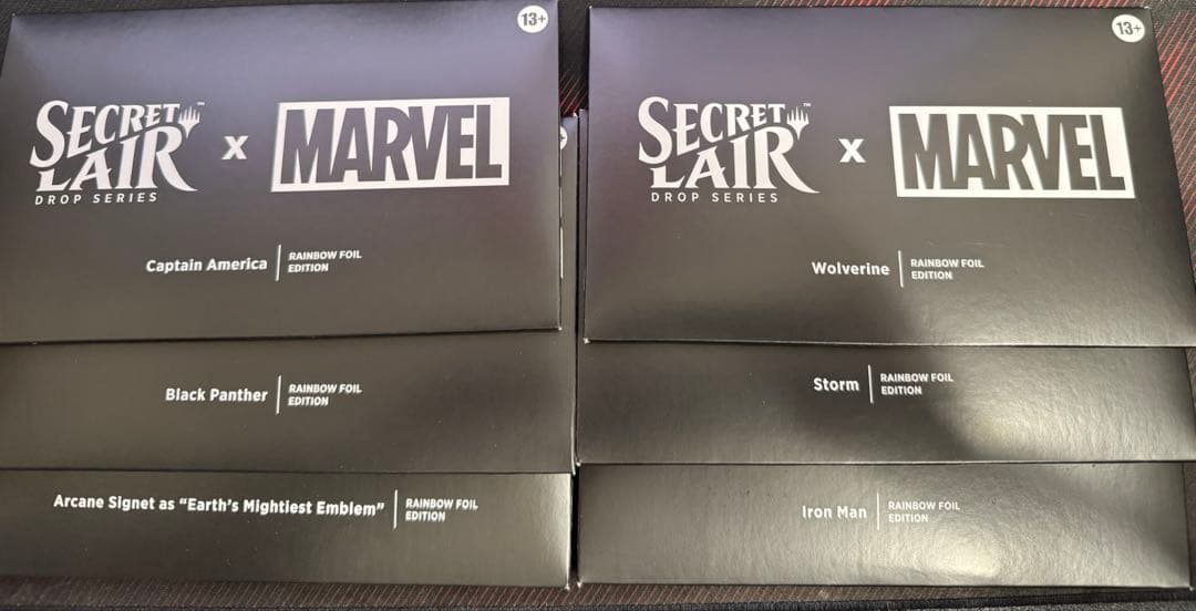 Secret Lair x Marvel Foil 全種セット 特典つき